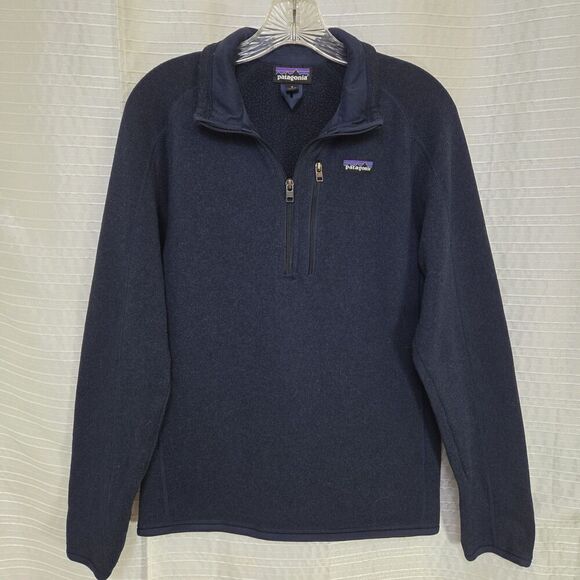 Patagonia Better Sweater Fleece 1/4 Zip Pullover Heather Blue Men's S 25523 - Picture 9 of 9